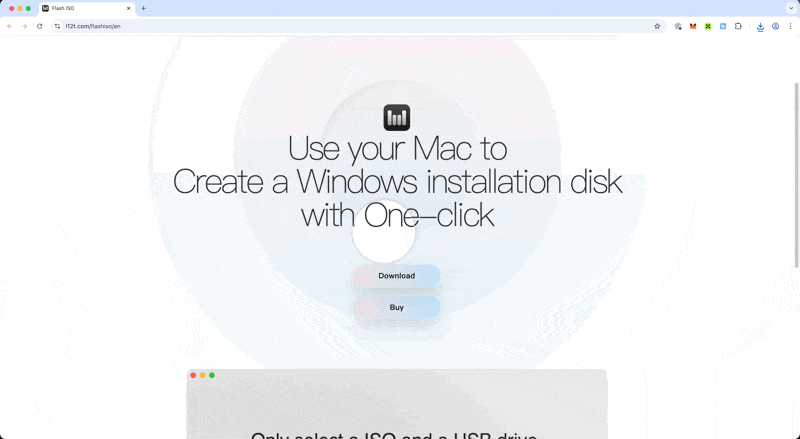 click start